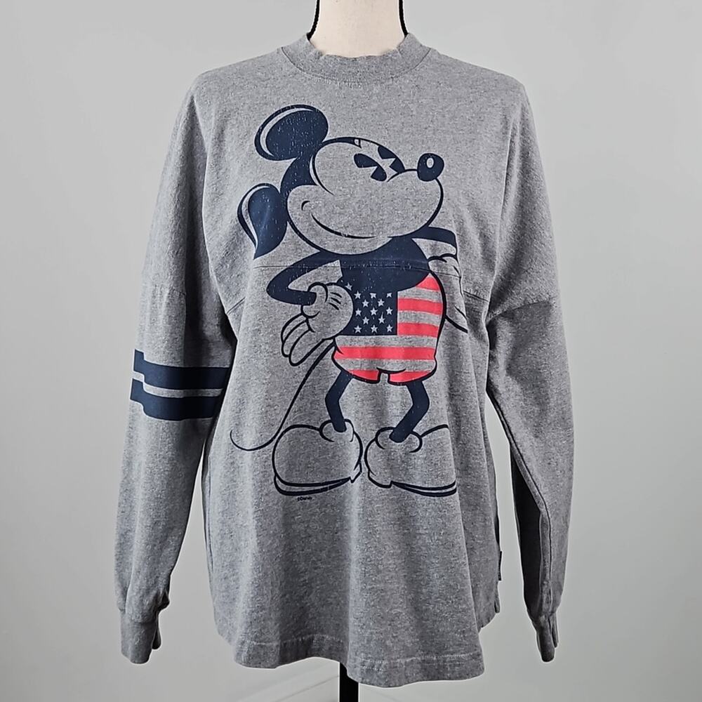 Spirit Jersey Disney Mickey Mouse American Original Shirt |‎ Women Medium